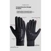 Men's Waterproof Touch Screen Cycling Gloves Winter Windproof Outdoor Motorcycle Ski Bike Warm Gloves for Riding And Scooter