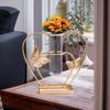 Metal Decorative Vase | 20 X 20 Cm | Gold Finish | Premium Tabletop Vase