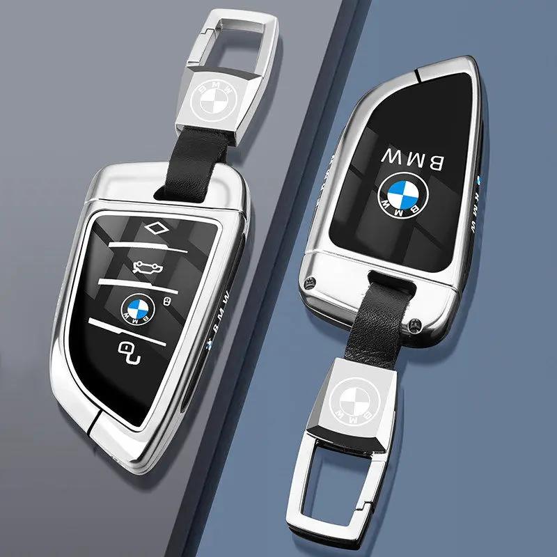 Funda de aleación de Zinc para llave remota de coche, para BMW F10 F20 F30 G20 G30 X1 X3 X5 X6 X7 1 3 5 6 7 G11 F15 F48 M3 M5 FY3