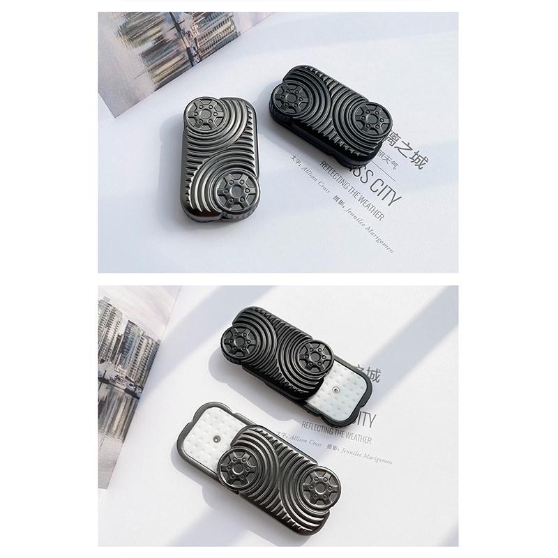EDC Tactile Slider Everyday Metal Stress Relief Toy Infinite Magnetic Stress-Relieving Slider ADHD Toy Fun Office Gadget Gift