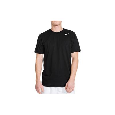 Dry Tee Dfc Crew Solid Casual Sports Short Sleeve T-Shirt Men Tops Black AR6029-010
