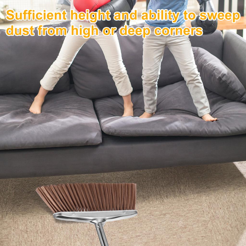 Brooms and Dustpans Set Cleaning Tools Sweeper Wiper for Floors Home Accessories Stainless Steel Dustpan Combo Sweeper Dustpan