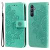 For Samsung Galaxy A17/A26 5G/A16 5G/A16 4G Case Floral Pattern PU Leather Wallet Stand Phone Cover