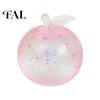 Soft Rubber Apple Maltose Glitter Squeeze Stress Ball, TPR Slow Rising Fidget Creative Birthday Gifts for Girls Toy Anxiety Relief, Cute Fruit