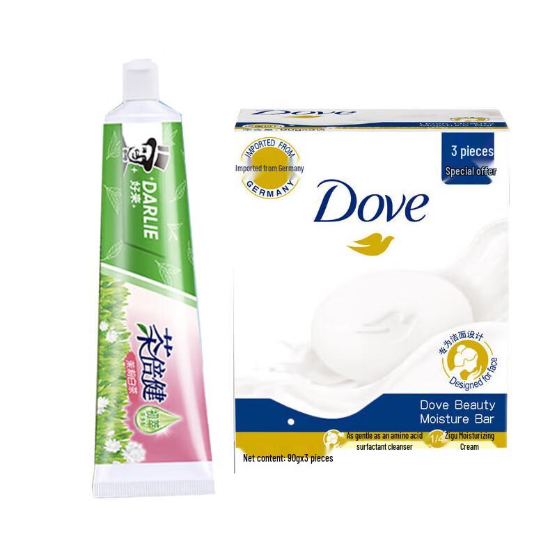 Hawley Tea Baijian Toothpaste & Dove Soap Family Set