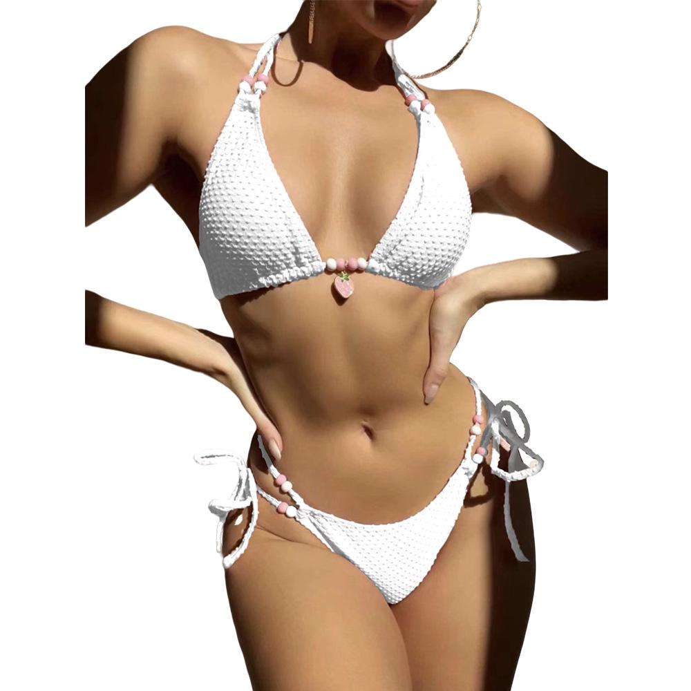 Sexy Tie-Up Bikini Swimsuit for Women - Perfect for Beach Vacations
