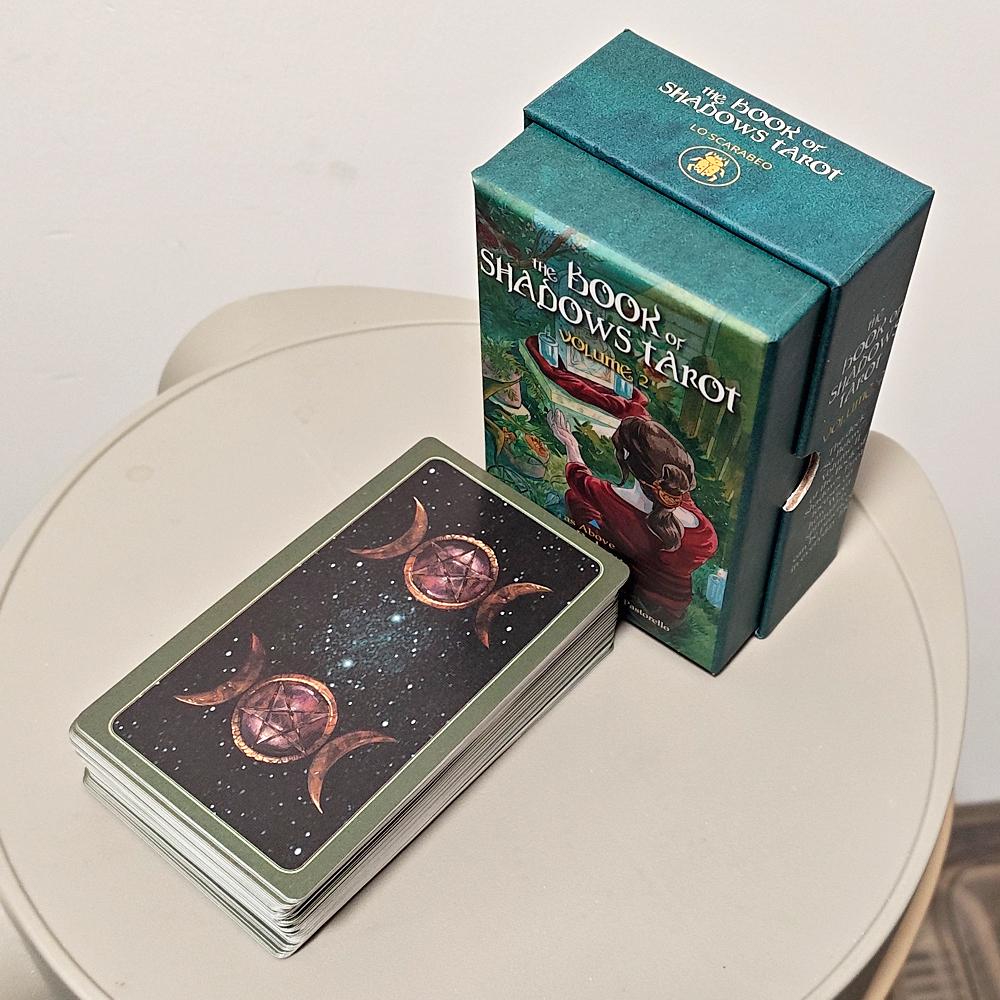12*7cm Book of Shadows Tarot Volume 2: So Below – Modern Wiccan Tarot Deck, 78 Cards for Everyday Magic, Packed In Rigid Box