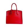 City Steamer PM Handbag Calfskin Red Women M53029 Used