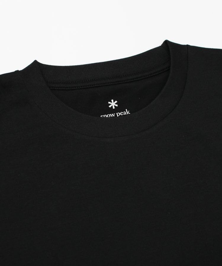 Snow Peak Living Shell Long Pro. L/S T-shirt EC-TS-25AU013, Cut and Sew, Long Sleeve T-shirt, Men's and Women's, White, Size M