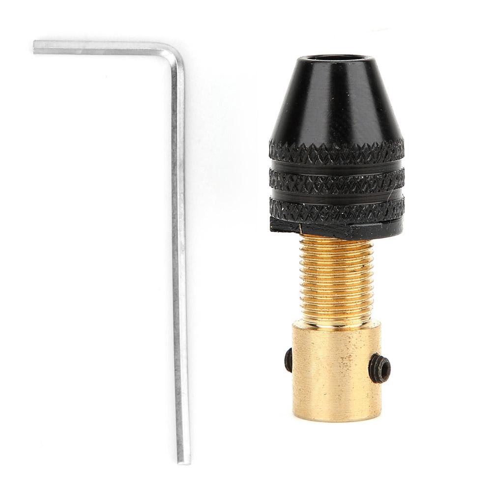 

Chuck Brass Balck High Quality Electric Drill Accessories 2.35mmCelsius3.175mm Hole Diameter