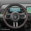 Car Auto Steering Wheel Cover Wrap for Wuling Baojun Yep Plus EV 2026 2026 2026 2026 Baojun Cloud EV O D Type Steering-Wheel