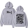 Rapper Milo J Fashion Graphic Hoodie Men Women Vintage Pullover Loose Casual Thick Oversized Gothic Punk Hooded Sweatshirts Top
