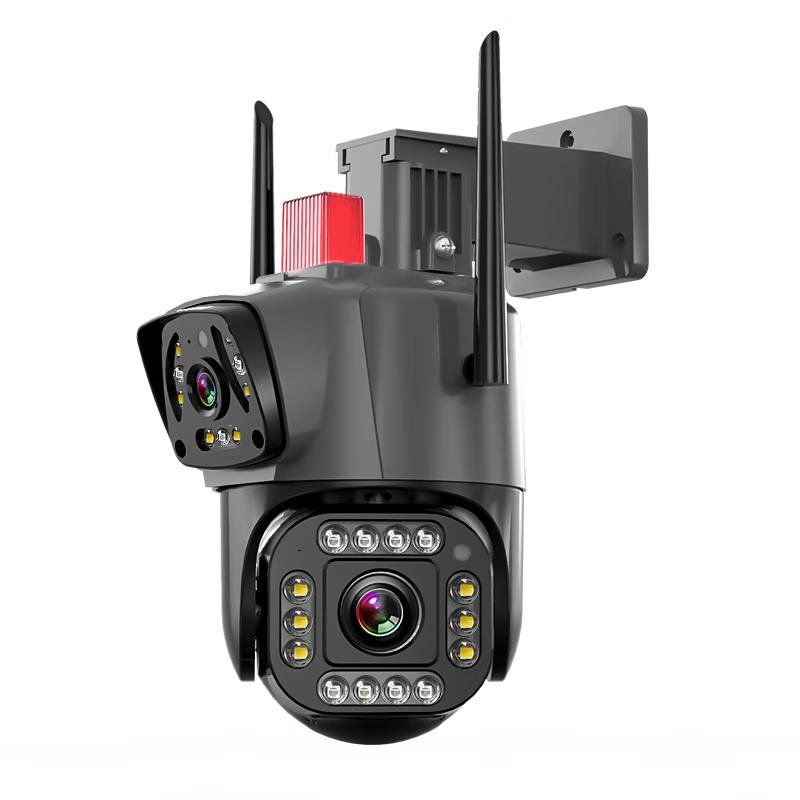 

Outdoor Multi-Lens 360° WiFi/4G Security Camera with Night Vision CN plug (adapter included)