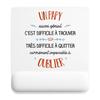 Mousepad - PLANETEE - A Grandpa As Awesome - 22 X 18 Cm - Smooth Non-slip Surface - 3 Mm