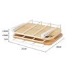 1Pc Wall-Mounted Kitchen Hanging Organizer Rack Multipurpose Under Cabinet Storage With Hooks For Utensils And Tools