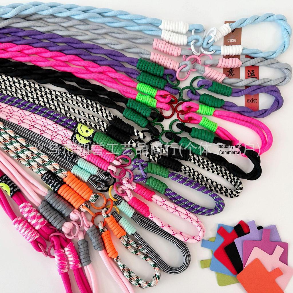 Women's Crossbody and Wrist Mobile Phone Chain - Handwoven, Universal Fit for Outdoor Use