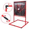 Children'S Baseball Rack Throwing Ball Practice Scoring Game Cloth Target Automatic Launch Indoor Outdoor Sports Toys