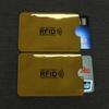 Anti Rfid Wallet Bank Card Holder Id Bank Card Case Protection 6cm*9.3cm Metal Credit Card Holder