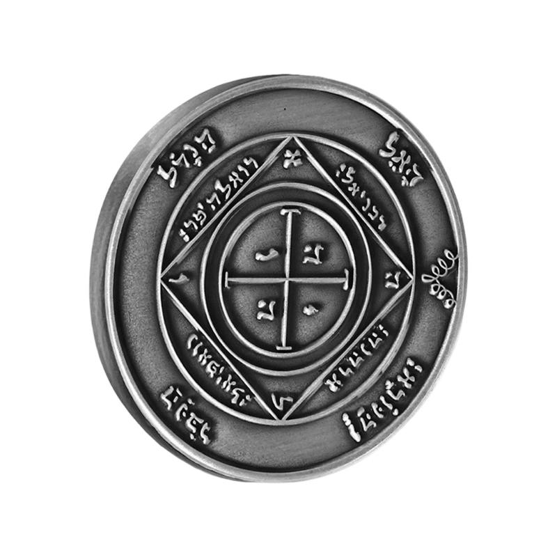 

Alloys Meditations Coin Ritual Altar Coin Amulet Jewelry Home Decoration for Blessing And Decorative Gifts Enduring
