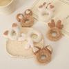 Ties Female Cat Ears Scrunchies Korean Style Hair Rope Christmas Ponytail Holder Women Hair Ring