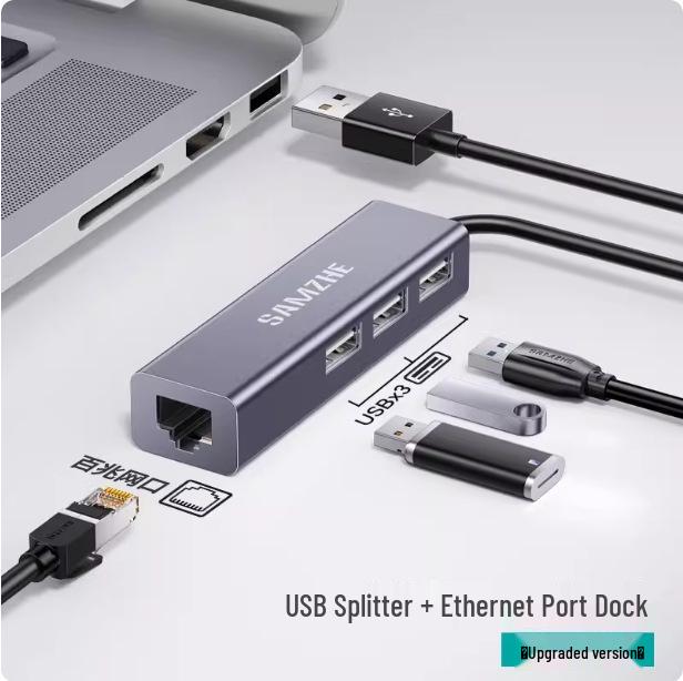 Shan Ze Gigabit USB Ethernet Adapter with RJ45 Port