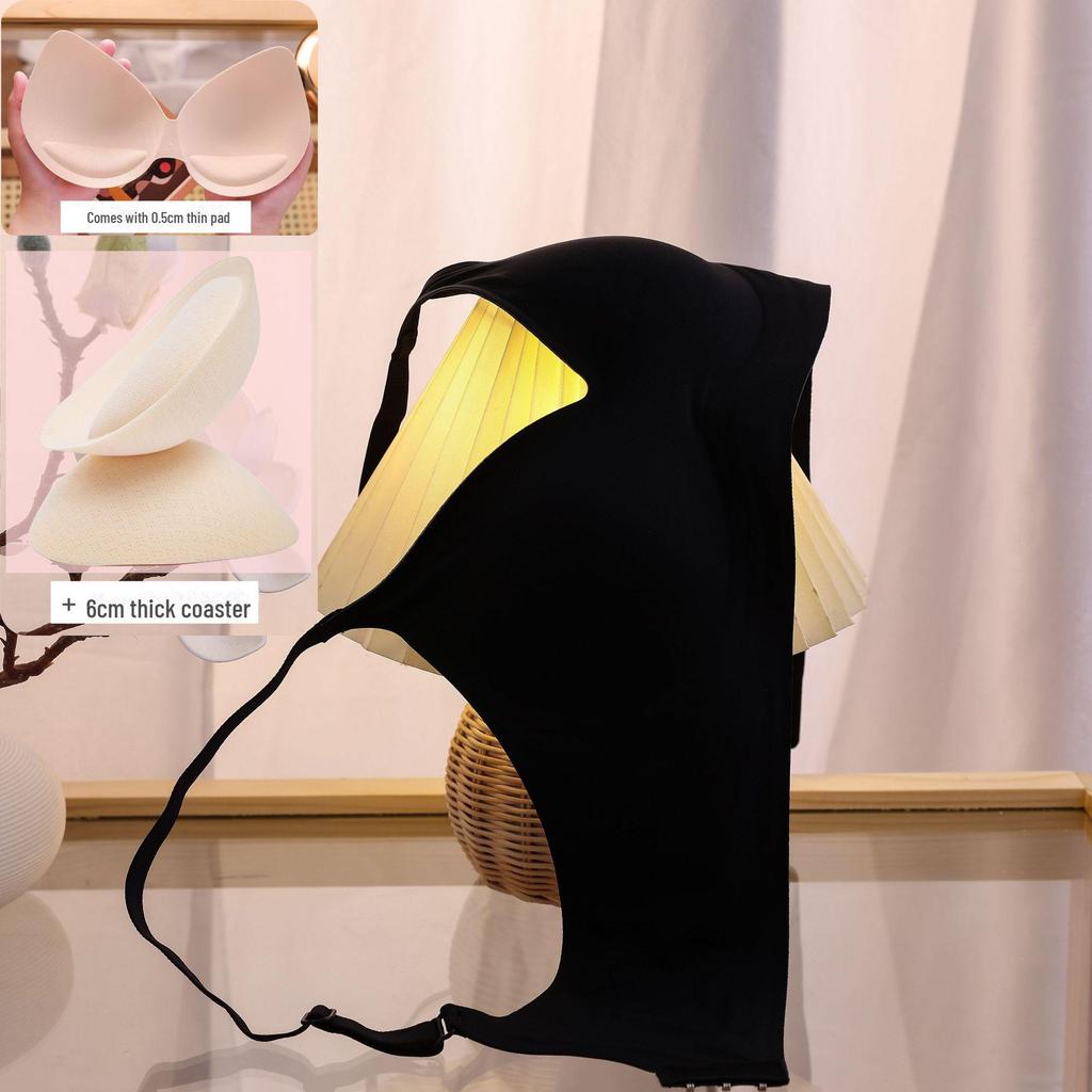 Jelly Seamless Women's Wireless Bra: Outward-Expanding, Supportive, Ideal for Small Chests, Available In Thick or Thin Styles