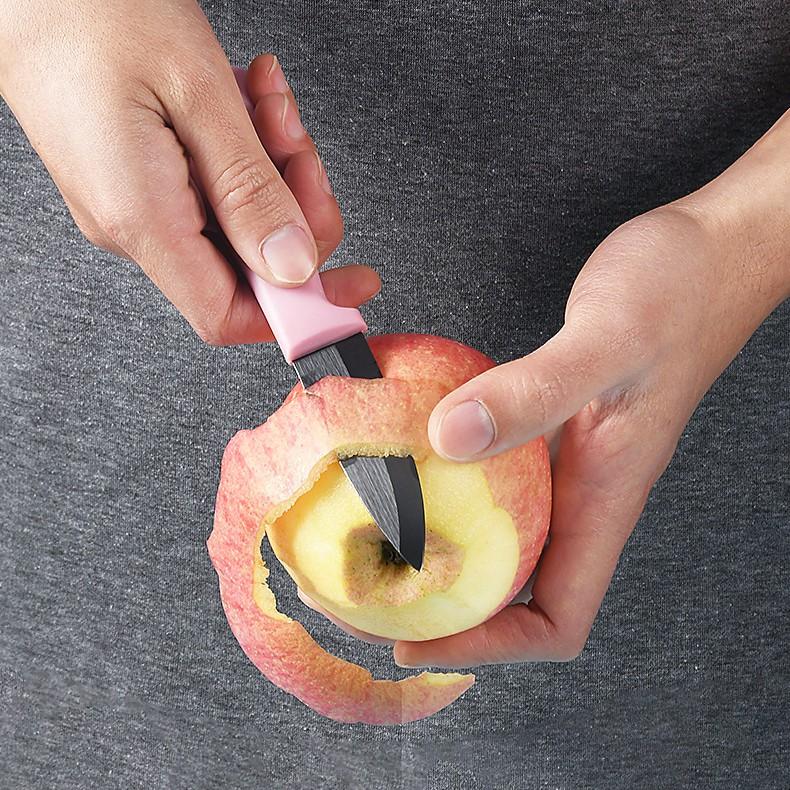 Ceramic Knives 4 Inch Paring Fruit Ceramic Chef Knives Baby Food Knife Rust-Free Oxidation-Resistant Fruit Knife With Cover