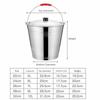 Stainless Steel Ice Bucket Thickened Water Pail Durable Trash Can  Bar