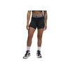 Jordan Alphabet Print Elastic Waist Slim Fit Sports Shorts Women bottoms Black FB4624-010
