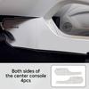 For Geely Xingyuan EX2 eMAS 5 2026 Car Door Anti Kick Pad Front Rear Doors Glove Box Anti Scratch Protective Sticker
