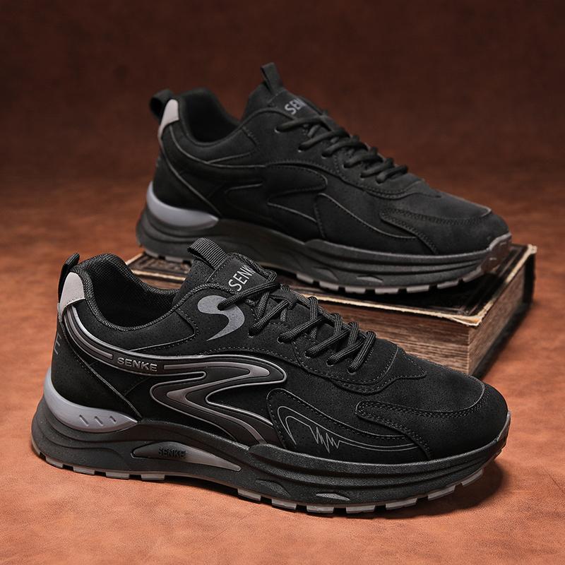 Men's Fashion Casual Low Top Skateboarding Shoes Boys Comfortable Sneakers Male Students Trending Soft Sole Classic Breathable Gym Non-slip