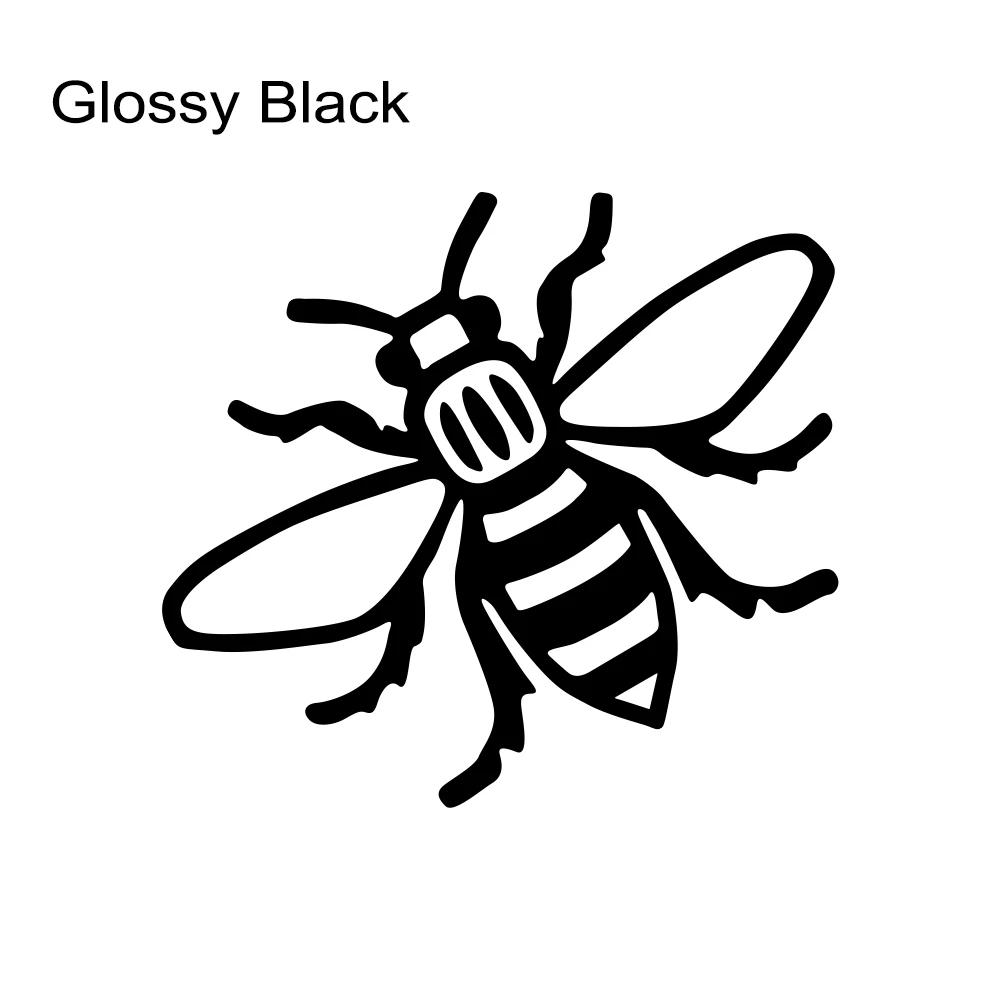 13x9.5cm Bee Sticker Car Window Manchester Bee Decal Truck Windshield Body Laptop Vinyl Decals Motorcycle Decoration Accessories