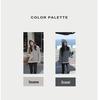 Women's Korean Style Half-Zip Stand Collar Pullover Sweater - Soft, Loose Fit for Autumn/Winter