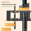 Adjustable Height TV Stand for 32-75 Inch Screens - Punch-Free Desktop Tripod Bracket
