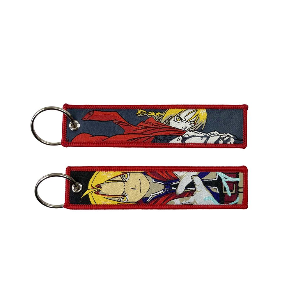 Anime Schloss Schlüsselanhänger Fan Geschenke Jet Tags Stickerei Schlüsselanhänger Niedlicher Auto Anhänger Schlüsselanhänger Schmuckstück Tasche Geldbörse Anhänger Zubehör Geschenke