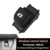 High Quality Car Passenger Side Window Glass Lifter Switch Button For Citroen C4 Berlingo Peugeot Partner 207 6490.E3 6490E3