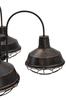 Ceiling Lamp Bronks 4 Lights Cm 80X80X40 (Chain Cm 80)