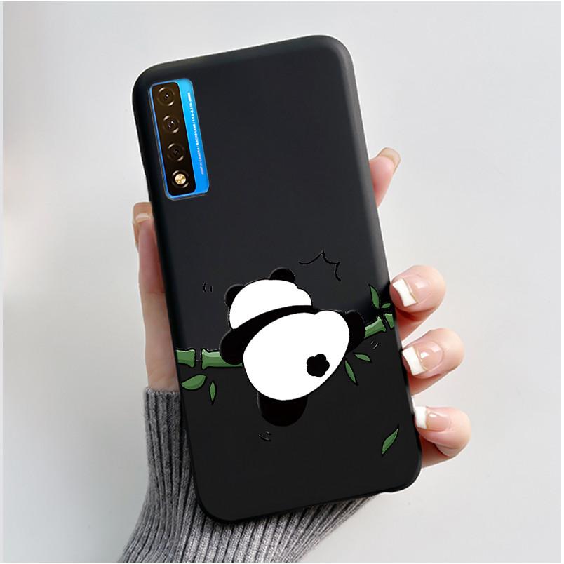 Casing For TCL 20 5G 20L+ 20S 20L Case Aesthetic Cute Cat Astronaut Black Soft Silicone Back Cover For TCL 20 Pro 5G Phone Case