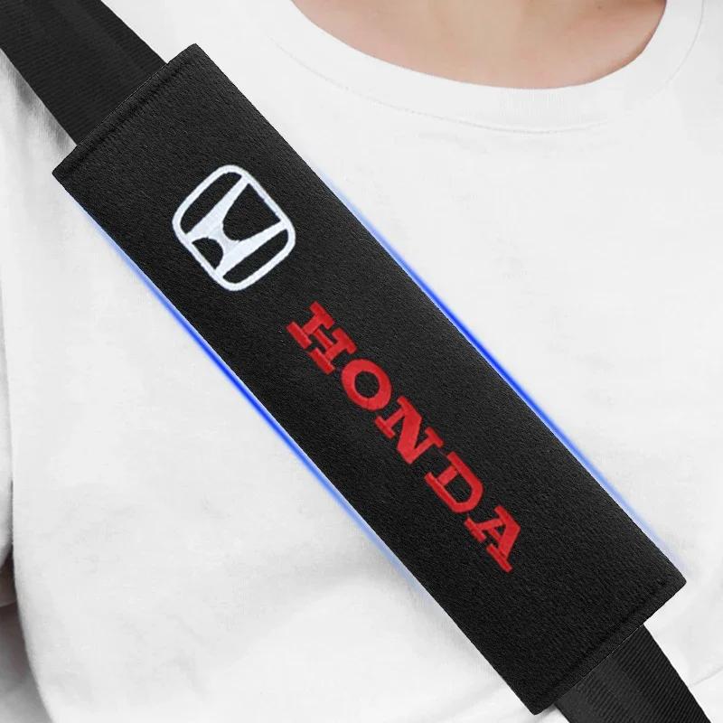 For Honda Car Seat Belt Shoulder Pad Protective Cover Car Accessories for Honda Accord Odyssey Civic CRV Inspire Envix Crider Ci