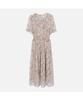 THURSDAY ISLAND Flower Chiffon Frill Dress_T254Mop241W