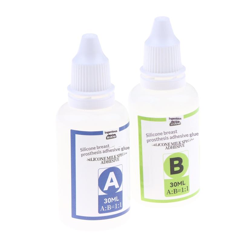 Silicone Breast Form Adhesive Non Irritating Glue Secure Fit for Bag Attachments Sweat Proof For Active Use