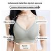 Latex Adjustable Underwear: Slimming Lift & Support Seamless Bra for Big Chest