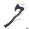 Halloween Cosplay Medieval Plastic Axe Makeup Props, Christmas Party Toys Simulation Bloody Props Axe