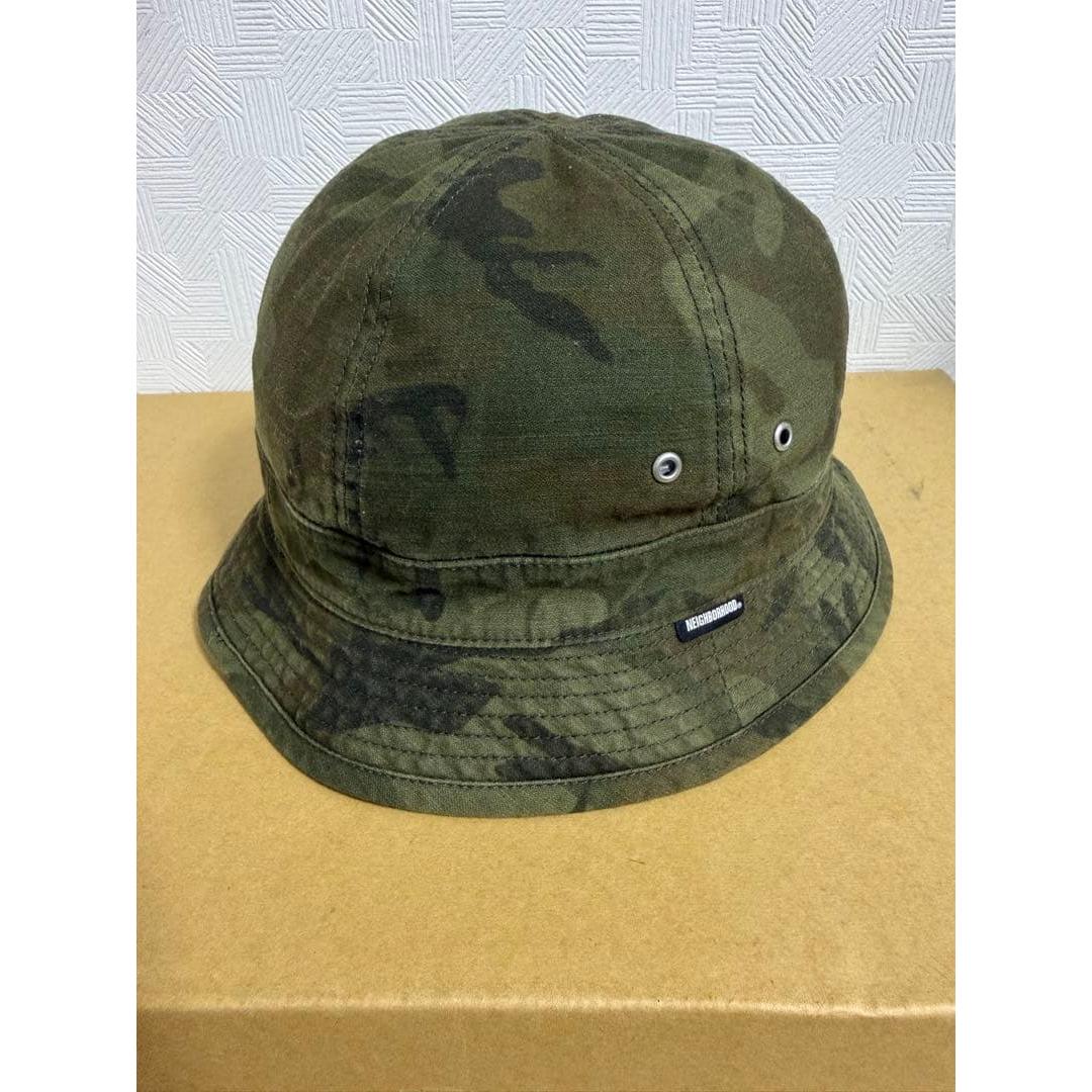 Used NEIGHBORHOOD bucket hat L camouflage pattern