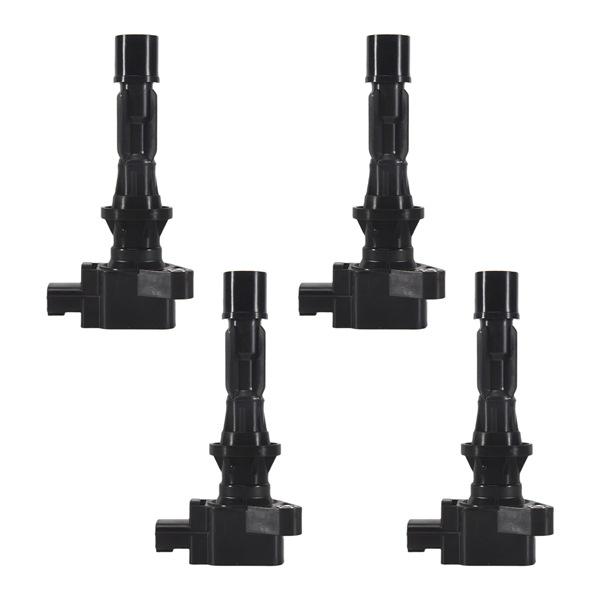 Ignition Coil: Compatible with Mazda 3, 6 GH8, MX-5, CX-7 - Set of 4 (L3G218100A, 6M8G12A366)