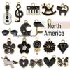 400-Piece Mixed Alloy Accessory Set for DIY Bracelets, Necklaces, Earrings, Keychains, and Charms