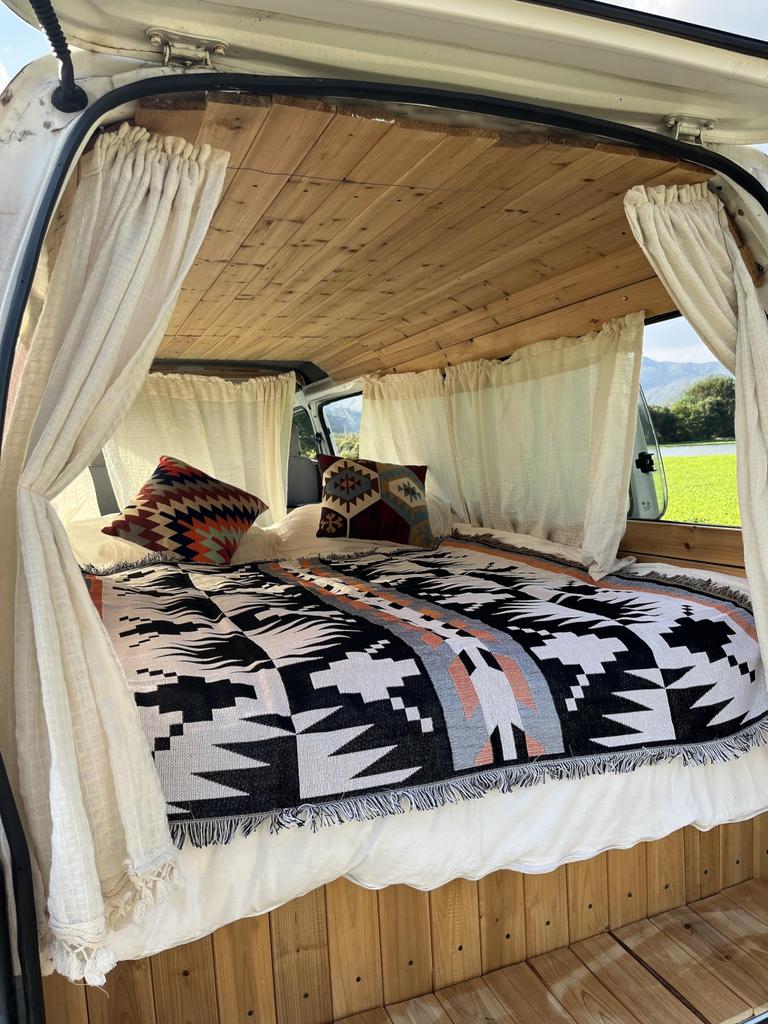 Peel Forest West Coast Ortega Pattern Rug, Camping Blanket, Outdoor Towel Blanket, Mexican Rug, 130x160cm