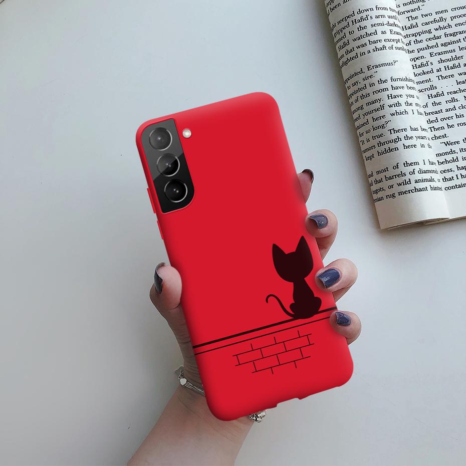 For Samsung Galaxy S21 Plus Ultra 5G Case Cute Painted Silicone Soft Protective Phone Cover for Samsung S 21 S21 plus ultra Case