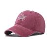Spring Cotton Cartoon Embroidery Casquette Baseball Cap Adjustable Outdoor Snapback Hats for Men and Women 86