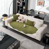Threaded Chenille Special-Shaped Sofa Cushion, Universal In All Seasons, Anti-Cat Scratching Leather Sofa Cover, Living Room Non-Slip Cover Cloth Towe
